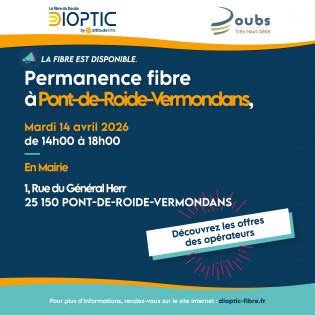 Visuel Réseaux Sociaux Permanence Opérateurs Pont de Roide